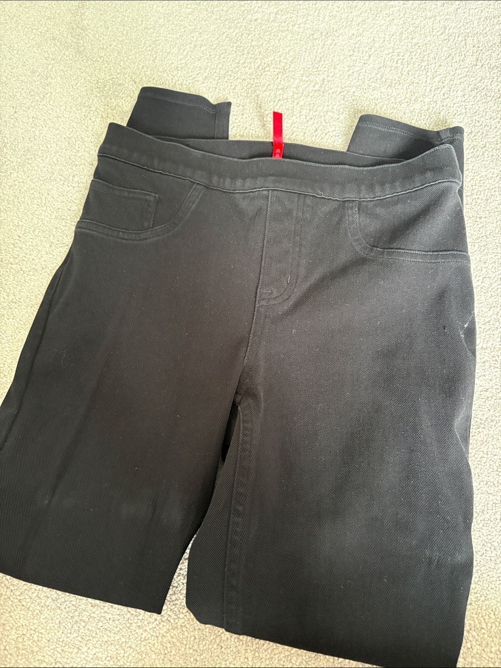 SPANX Black Women’s Jeggings - Pull-On Stretch Skinny Pants